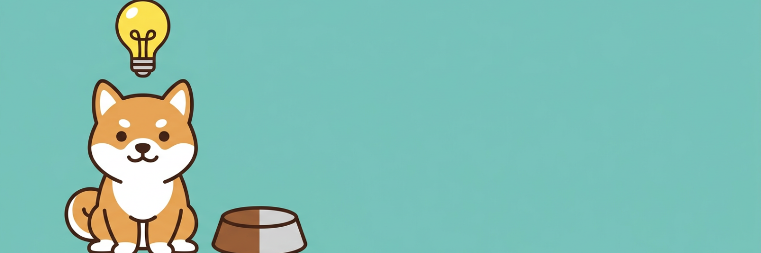 idea inu banner with the tagline what if, but dog